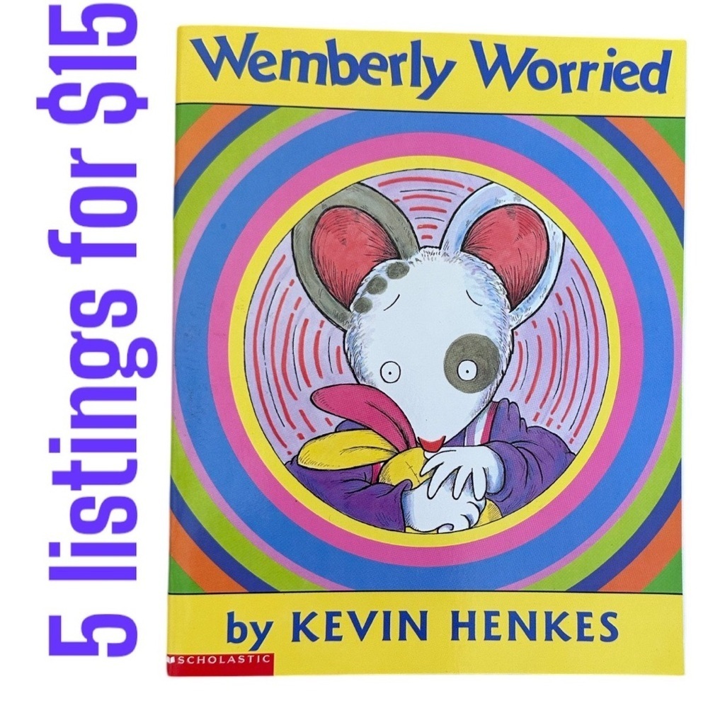 Wemberly worried Children’s
Book by Kevin Henkes